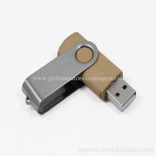 Recycle USB Sticks, Customized Logos Welcomed, 1 to 32GB Capacities, Supports Microsoft's Windows OS